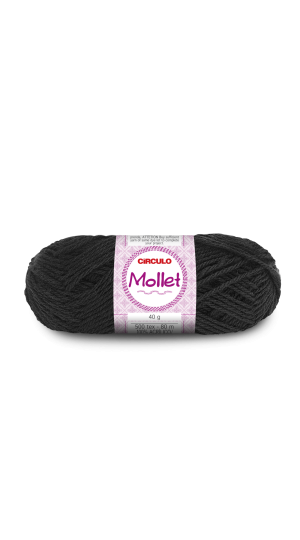 LÃ MOLLET 40G. PRETO 0940