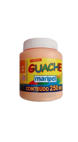 TINTA GUACHE PELE 250ML MARIPEL