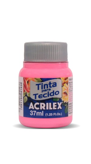 TINTA TECIDO ROSA 537 ACRILEX