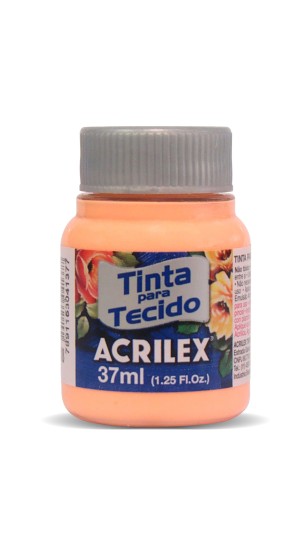 TINTA TECIDO SALMÃO 518 ACRILEX