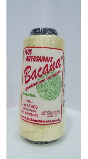 LINHA BACANA 001 AMARELO