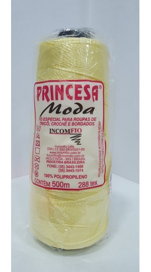 LINHA PRINCESA MODA 05 AMARELO BEBE