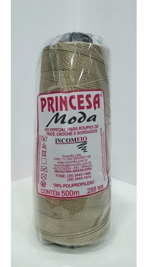 LINHA PRINCESA MODA 08 BEGE