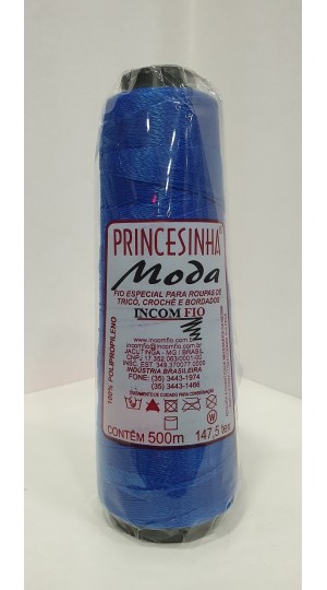 LINHA PRINCESINHA MODA 29 AZUL ROYAL