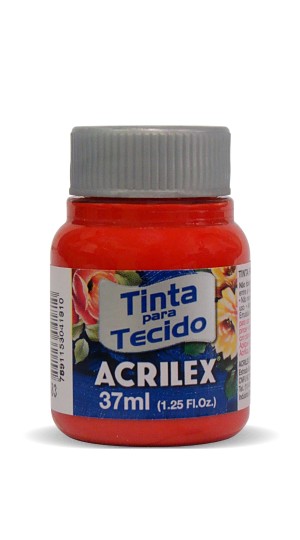 TINTA TECIDO VERMELHO TOMATE 583 ACRILEX