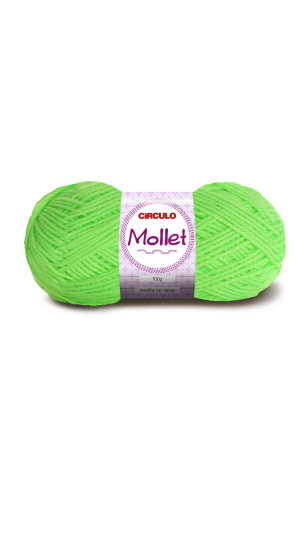 LÃ MOLLET 100G. VERDE NEON 781