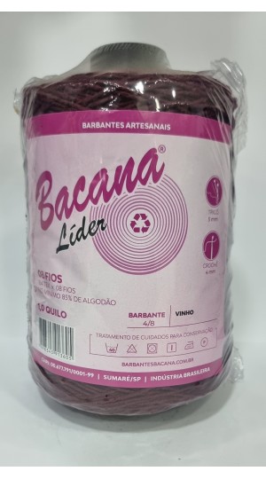 BARBANTE LIDER VINHO 8 FIOS 1,0KG.