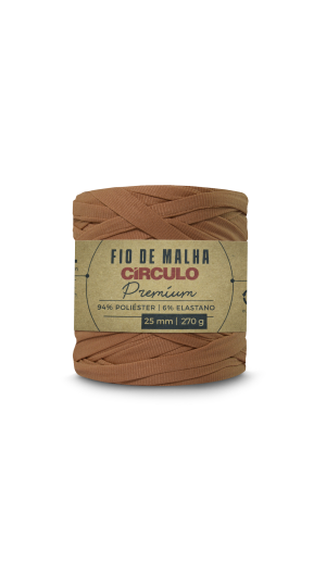 FIO DE MALHA CIRCULO PREMIUM - COR 7370 GRUTA