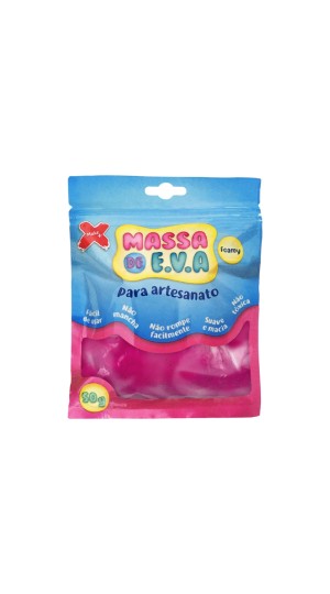 MASSA DE EVA 50G. PINK MAKE MAIS
