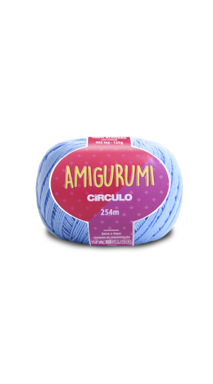 FIO AMIGURUMI 254M. HORTÊNCIA 2137